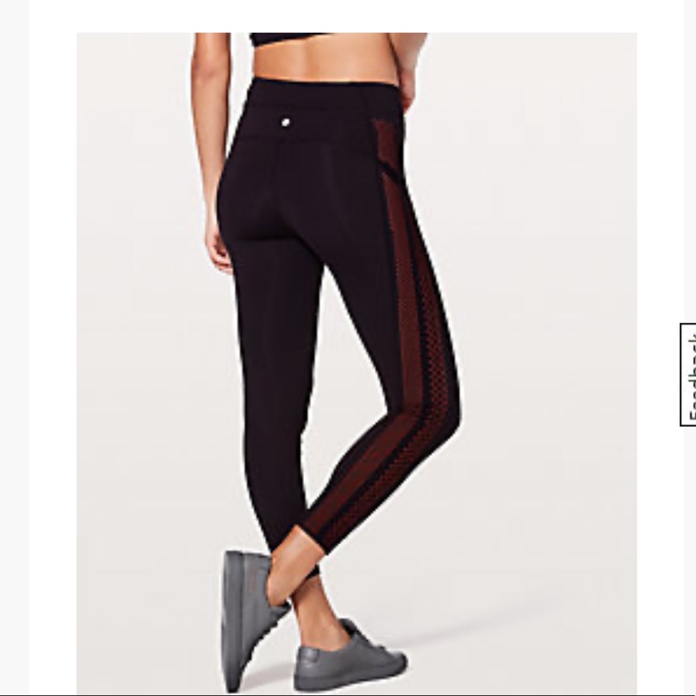 Lululemon Get Your Peek On Tight 28” 6 Rd/OG